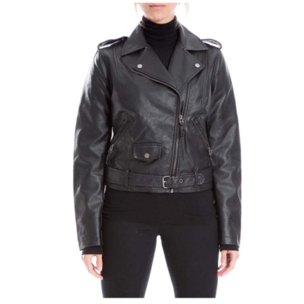 NWT Faux Leather Jacket
